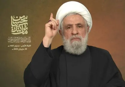 شیخ نعیم قاسم: جمهوری اسلامی ایران نمونه&zwnj;ای از آزادگی است که جهان همانندی برای آن ندیده است / بزرگ&zwnj;ترین و سنگین&zwnj;ترین ضربه به آمریکا و اسرائیل، پیروزی انقلاب اسلامی بود + فیلم