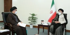 دیدار دبیر شورای عالی انقلاب فرهنگی و رئیس دفتر رئیس جمهور با آیت الله رئیسی