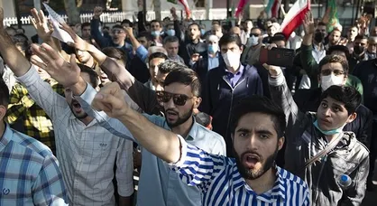راهپیمایی مــردم انقــلابی ایران در محکومیت دخالت دولت&zwnj;های غربی