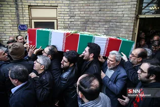 تشییع پیکر ۳ تن از شهیدان سانحه هوایی
