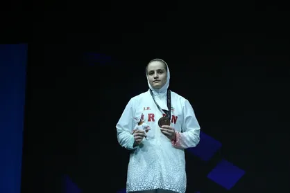 مهسا بهشتی صاحب مدال برنز شد +فیلم رقابت وزنه برداری
