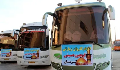 آغاز جابجایی زائران اربعین با ناوگان عمومی جاده&zwnj;ای از ۲۷ مرداد
