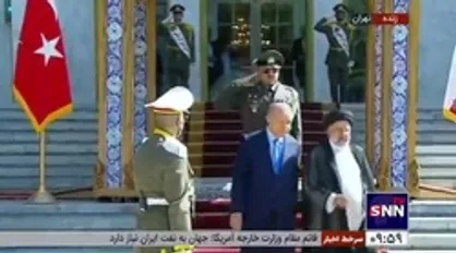 استقبال رسمی رئیس جمهور از اردوغان
