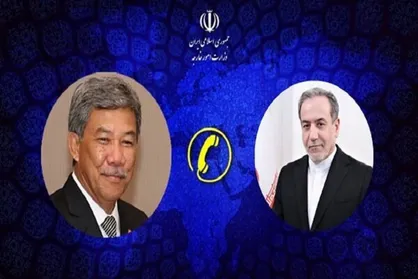 دعوت وزیرخارجه مالزی از &laquo;عراقچی&raquo; برای سفر به این کشور