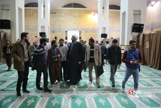 دیدار حجت‌الاسلام رستمی با دانشجویان مسیحی کوی دانشگاه تهران