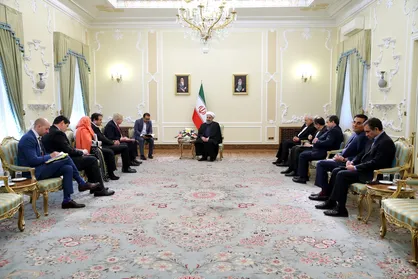 روحانی با وزیر خارجه انگلیس دیدار کرد