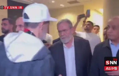 استقبال سران جنبش&zwnj;های مقاومت از آزادگان فلسطینی + فیلم