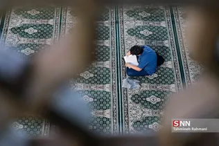 جزء خوانی قرآن کریم در حرم حضرت عبدالعظیم(ع)