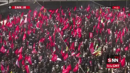 سلام آقا که الان روبروتونم؛برشی از همخوانی مداحی در مصلی تهران