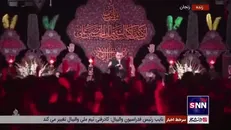 عزاداری شب ششم محرم هیئت ثارالله (ع) زنجان