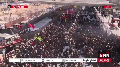 ورود دسته بنی اسد در سومین روز شهادت امام حسین(ع) به حرم مطهر