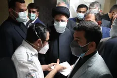رئیسی: کمبود بهداشتی و درمانی خوزستان هر چه سریع تر رفع شود + تصاویر بازدید از بیمارستان رازی