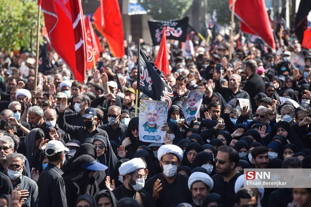 تشییع و خاکسپاری «شهید عبدالله اسکندری» در شیراز