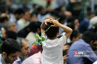 جشن میلاد امام حسن مجتبی در مسجد ارک