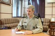 پیام تسلیت وزیر دفاع و پشتیبانی نیرو‌های مسلح به سردار صالح