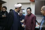 دیدار حجت‌الاسلام رستمی با دانشجویان مسیحی کوی دانشگاه تهران