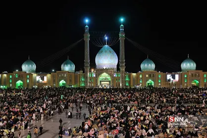 مراسم احیاء شب بیست و سوم ماه مبارک رمضان در مسجد مقدس جمکران