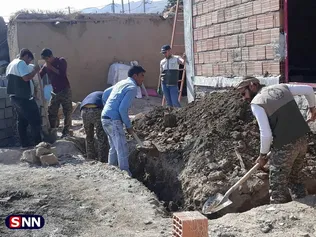 دانشجویان شیروان در اردوی جهادی
