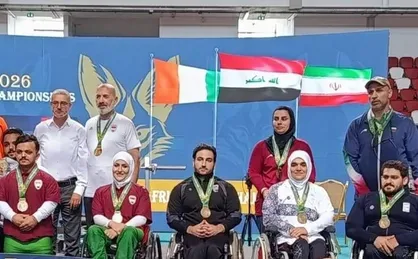 مدال برنز میکس به تیم ملی پاراوزنه&zwnj;برداری ایران رسید