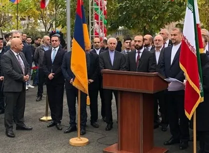 افتتاح سرکنسولگری ایران در قاپان