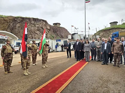 استاندار کرمانشاه به حلبچه عراق سفر کرد