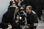 مراسم تشییع پیکر پیام صابری