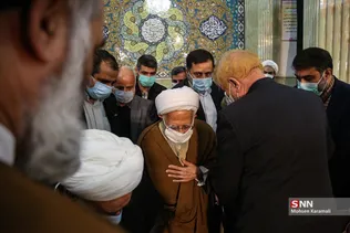 مراسم ترحیم آیت‌الله صافی گلپایگانی در قم