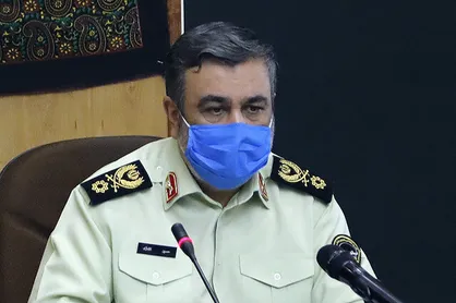 فرمانده نیروی انتظامی: هیچ ترددی در مرزهای ایران و عراق نداریم