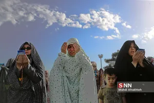 نماز عید فطر حرم عبدالعظیم (ع) 