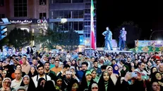 جشن خیابانی مردم تهران در آستانه میلاد پیامبر اکرم(ص) و امام صادق(ع)