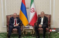 دیدار روسای جمهور ایران و ارمنستان