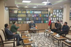 دیدار دبیر و مدیران جشنواره لوتوس با علی‌اکبر ولایتی