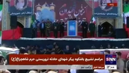 سرلشکر سلامی: آرتین امروز قلب ماست /  تو به ظاهر کوچک ولی به وسعت یک کشور به نام ایران، بزرگ هستی