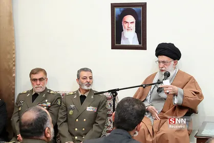 دیدار فرماندهان ارشد ارتش با رهبر معظم انقلاب اسلامی