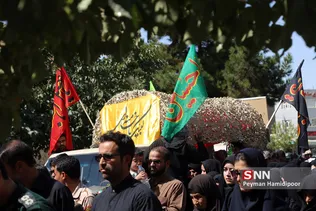 تشیع شهید اصغری در بجنورد