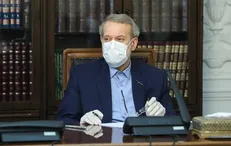 حضور لاریجانی در جلسه شورای عالی هماهنگی اقتصادی