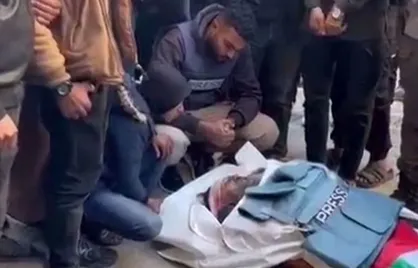 شهادت یک خبرنگار در اردوگاه نصیرات