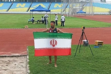 کسب نخستین مدال ایران در مسابقات دوومیدانی ناشنوایان قهرمانی