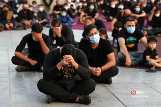 خیمه سوزان عصر عاشورا در میدان امام حسین