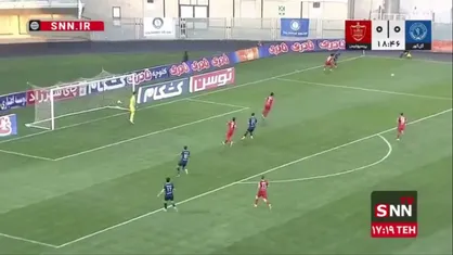 سوپرگل گل&zwnj;گهر به پرسپولیس توسط پوریا پورعلی در دقیقه ۱۹