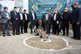آیین کلنگ زنی طرح تامین مسکن جایگزین گودنشینان باغ آذری