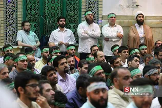 جشن میلاد امام حسن مجتبی در مسجد ارک
