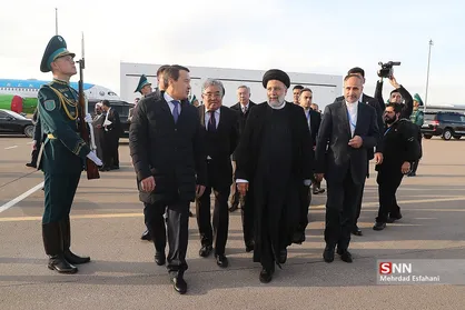 بازگشت رئیس جمهور از سفر قزاقستان