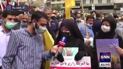 صاحبه&zwnj;های متفاوت بانوان مسن حاضر در راهپیمایی روز قدس (بخش دوم)