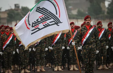 عملیات حشد شعبی برای سرکوب بقایای تروریسم در صحرای غربی عراق