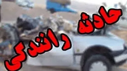 تصادف پژو ۴۰۵ و هایما در تونل شماره یک جاده کرج &ndash; کندوان/ ۳ آمبولانس به محل حادثه اعزام شد