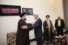 محسن مهرعلیزاده با سید حسن خمینی دیدار کرد