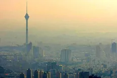 کیفیت هوای تهران در وضعیت قرمز قرار دارد / شاخص کیفیت هوا ۱۶۴