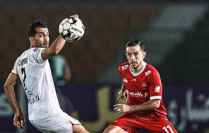 خلاصه بازی پرسپولیس 1-1 فولاد خوزستان / توقف شاگردان هاشمیان مقابل گل محمدی
