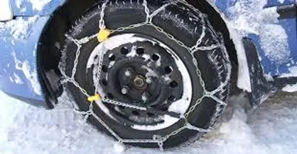 تردد در جاده&zwnj;های کوهستانی با زنجیر چرخ